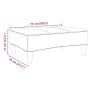 Reposapiés de terciopelo gris oscuro 77x55x31 cm by , Ottomans - Ref: Foro24-4007376, Price: 67,28 €, Discount: %