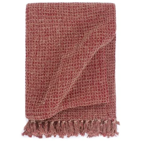 Manta de algodón burdeos 160x210 cm von , Decken - Ref: Foro24-133756, Preis: 42,79 €, Rabatt: %
