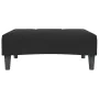 Sofá cama de 2 plazas con taburete terciopelo negro by , Sofas - Ref: Foro24-3258113, Price: 301,46 €, Discount: %