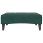 Sofá cama de 2 plazas con taburete terciopelo verde oscuro by , Sofas - Ref: Foro24-3258118, Price: 332,39 €, Discount: %