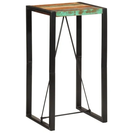 Mesa alta de bar madera maciza reciclada 60x55x110 cm von , Küchen- und Esstische - Ref: Foro24-358885, Preis: 110,47 €, Raba...