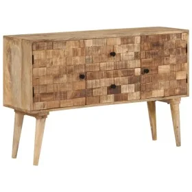 Aparador de madera maciza de mango 110x30x70 cm by , Closets and storage - Ref: Foro24-376063, Price: 214,84 €, Discount: %