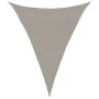 Toldo de vela triangular HDPE gris claro 160 g/m² 5x6x6 m by , Umbrellas - Ref: Foro24-4002010, Price: 38,80 €, Discount: %