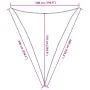 Toldo de vela triangular HDPE gris claro 160 g/m² 5x6x6 m by , Umbrellas - Ref: Foro24-4002010, Price: 38,80 €, Discount: %