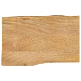 Tablero de mesa borde natural madera maciza mango 60x40x2,5 cm by , Table tops - Ref: Foro24-370704, Price: 38,16 €, Discount: %