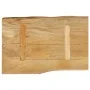 Tablero de mesa borde natural madera maciza mango 60x40x2,5 cm by , Table tops - Ref: Foro24-370704, Price: 38,16 €, Discount: %