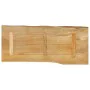 Tablero de mesa borde natural madera maciza mango 80x40x2,5 cm by , Table tops - Ref: Foro24-370706, Price: 50,44 €, Discount: %