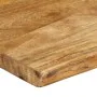 Tablero de mesa borde natural madera maciza mango 80x40x2,5 cm by , Table tops - Ref: Foro24-370706, Price: 50,44 €, Discount: %