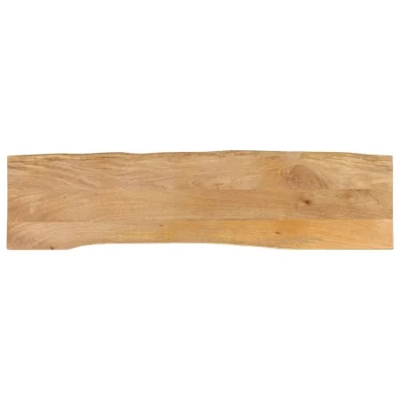 Tablero de mesa borde natural madera maciza mango 160x40x2,5 cm by , Table tops - Ref: Foro24-370712, Price: 85,44 €, Discoun...