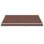 Toldo retráctil automático marrón 400x350 cm by , Awnings - Ref: Foro24-3215389, Price: 438,61 €, Discount: %