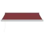 Toldo retráctil manual color burdeos 350x250 cm von , Markisen - Ref: Foro24-3215314, Preis: 789,85 €, Rabatt: %