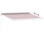 Toldo retráctil manual color burdeos 350x250 cm von , Markisen - Ref: Foro24-3215314, Preis: 789,85 €, Rabatt: %