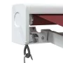 Toldo retráctil manual color burdeos 350x250 cm von , Markisen - Ref: Foro24-3215314, Preis: 789,85 €, Rabatt: %