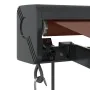 Toldo retráctil automático marrón 400x300 cm by , Awnings - Ref: Foro24-3215735, Price: 747,67 €, Discount: %