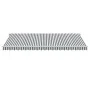 Toldo retráctil automático gris antracita y blanco 500x300 cm by , Awnings - Ref: Foro24-3310237, Price: 473,22 €, Discount: %