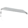 Toldo retráctil automático gris antracita y blanco 500x300 cm by , Awnings - Ref: Foro24-3310237, Price: 473,22 €, Discount: %