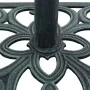Green cast iron parasol base 12 kg 49 cm by vidaXL, Umbrella bases - Ref: Foro24-47866, Price: 69,33 €, Discount: %