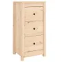 Aparadores 2 unidades madera maciza de pino 40x35x80 cm by , Sideboards - Ref: Foro24-813740, Price: 154,42 €, Discount: %
