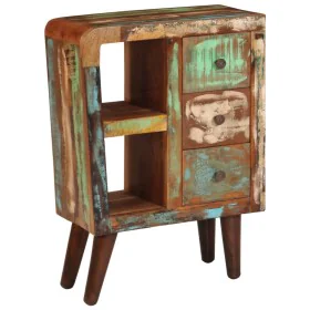 Aparador de madera maciza reciclada 55x30x80 cm by , Sideboards - Ref: Foro24-374902, Price: 234,23 €, Discount: %