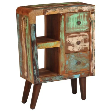 Aparador de madera maciza reciclada 55x30x80 cm by , Sideboards - Ref: Foro24-374902, Price: 234,23 €, Discount: %