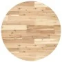 Tablero de mesa redondo madera maciza de acacia Ø70x2 cm by , Table tops - Ref: Foro24-4008685, Price: 52,21 €, Discount: %