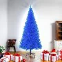 Árbol de Navidad artificial con soporte PVC azul 180 cm von , Weihnachtsbäume - Ref: Foro24-321004, Preis: 36,38 €, Rabatt: %