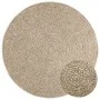 Alfombra ZIZUR aspecto yute interior/exterior beige Ø 120 cm de , Alfombras - Ref: Foro24-4010415, Precio: 59,12 €, Descuento: %