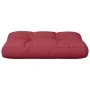 Cojín para sofá de palets de tela rojo tinto 60x40x12 cm by , Cushions for chairs and sofas - Ref: Foro24-360566, Price: 19,4...