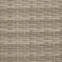 Sofá jardín 2 plazas sombrilla y taburetes ratán PE gris claro by , Outdoor sofas - Ref: Foro24-365888, Price: 245,78 €, Disc...