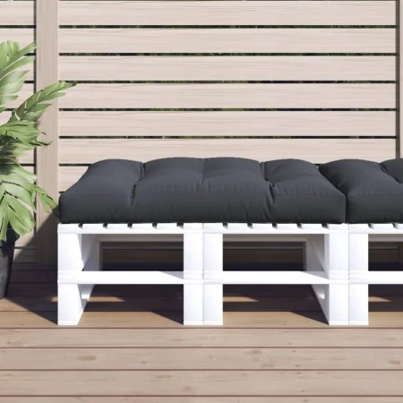Cojín para sofá de palets de tela antracita 120x80x12 cm by , Cushions for chairs and sofas - Ref: Foro24-360513, Price: 50,9...