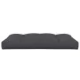 Cojín para sofá de palets de tela antracita 120x80x12 cm by , Cushions for chairs and sofas - Ref: Foro24-360513, Price: 50,9...
