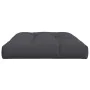Cojín para sofá de palets de tela antracita 120x80x12 cm by , Cushions for chairs and sofas - Ref: Foro24-360513, Price: 50,9...