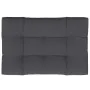 Cojín para sofá de palets de tela antracita 120x80x12 cm by , Cushions for chairs and sofas - Ref: Foro24-360513, Price: 50,9...