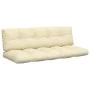 Cojines para sofá de palets 2 unidades tela crema by , Cushions for chairs and sofas - Ref: Foro24-360823, Price: 72,71 €, Di...