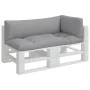Cojines para palets 3 unidades tela gris by , Cushions for chairs and sofas - Ref: Foro24-360945, Price: 68,92 €, Discount: %