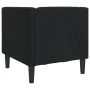 Sillón Chesterfield de cuero artificial negro by , Sofas - Ref: Foro24-372652, Price: 163,37 €, Discount: %