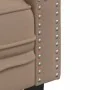 Sofá Chesterfield de 3 plazas cuero artificial marrón capuchino by , Sofas - Ref: Foro24-372671, Price: 267,71 €, Discount: %