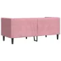 Sofá Chesterfield 2 plazas con cojines terciopelo rosa by , Sofas - Ref: Foro24-372686, Price: 297,16 €, Discount: %