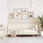 Sofá Chesterfield 2 plazas con cojines terciopelo blanco crema by , Sofas - Ref: Foro24-372690, Price: 301,10 €, Discount: %