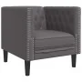 Juego de sofás Chesterfield 3 piezas cuero sintético gris by , Sofas - Ref: Foro24-3209270, Price: 713,40 €, Discount: %