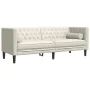 Set de sofás Chesterfield con cojines 2 piezas terciopelo crema by , Sofas - Ref: Foro24-3209298, Price: 629,56 €, Discount: %