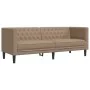 Juego de sofás Chesterfield 2 piezas cuero sintético capuchino by , Sofas - Ref: Foro24-3209279, Price: 564,71 €, Discount: %