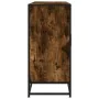 Aparador madera de ingeniería roble ahumado 134x35x76 cm von , Sideboards - Ref: Foro24-3300817, Preis: 133,12 €, Rabatt: %
