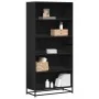 Estantería de madera de ingeniería negra 80,5x35x170,5 cm by , Bookcases and shelves - Ref: Foro24-3300855, Price: 127,96 €, ...