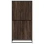 Aparador alto madera de ingeniería marrón roble 68x35x139 cm by , Sideboards - Ref: Foro24-3300834, Price: 126,77 €, Discount: %