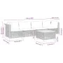 Juego de sofás jardín con cojines 5 pzas ratán sintético beige by , Garden sets - Ref: Foro24-3261730, Price: 410,41 €, Disco...