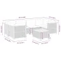 Set sofás de jardín 7 piezas y cojines ratán sintético beige by , Garden sets - Ref: Foro24-3261745, Price: 534,47 €, Discoun...