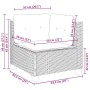 Set sofás de jardín 7 piezas y cojines ratán sintético beige by , Garden sets - Ref: Foro24-3261745, Price: 534,47 €, Discoun...