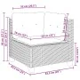 Set de sofás de jardín con cojines 9 pzas ratán sintético beige von , Gartensets - Ref: Foro24-3261895, Preis: 690,17 €, Raba...