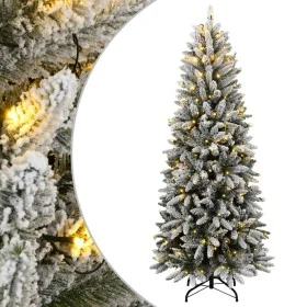 Árbol de Navidad artificial con 300 LEDs y nieve flocada 240 cm by , Christmas trees - Ref: Foro24-3315767, Price: 304,06 €, ...
